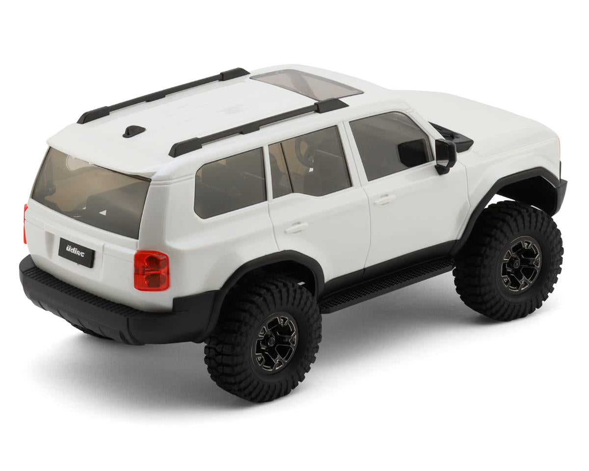 UCX18 Pro Toyota Land Cruiser Prado 1/18 RTR 4WD Brushless Rock Crawler (White) w/2.4GHz Radio, Battery & Charger
