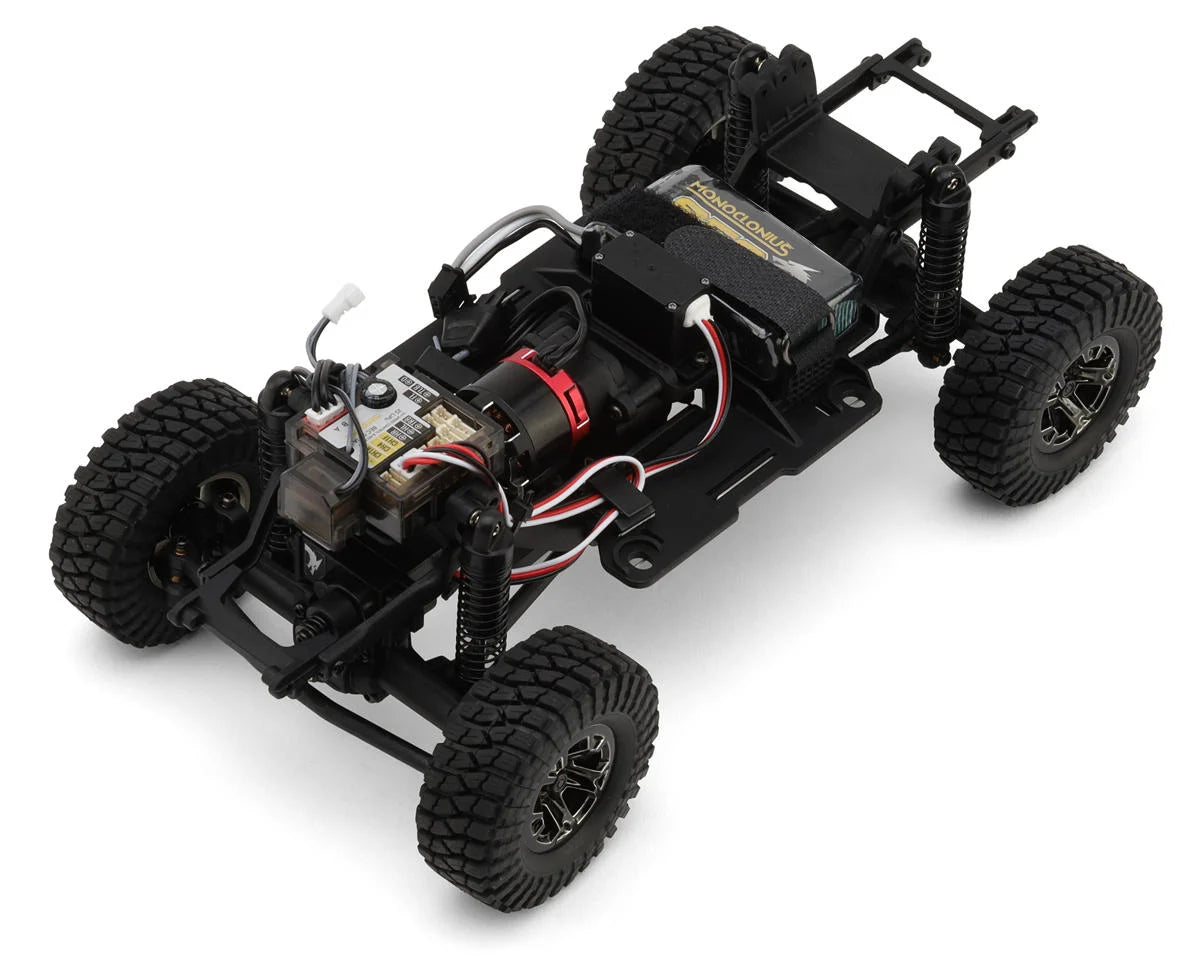 UCX18 Pro Toyota Land Cruiser Prado 1/18 RTR 4WD Brushless Rock Crawler (White) w/2.4GHz Radio, Battery & Charger