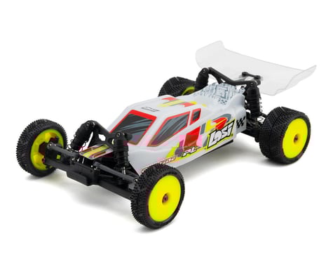 Micro Spiker Pre-Mounted Front and Rear Carpet Tires for Losi® Micro-B (Yellow)