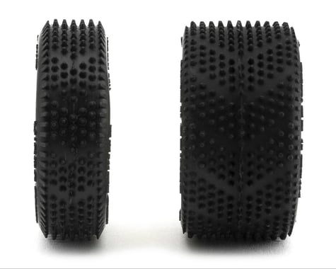 Micro Spiker Pre-Mounted Front and Rear Carpet Tires for Losi® Micro-B (Yellow)