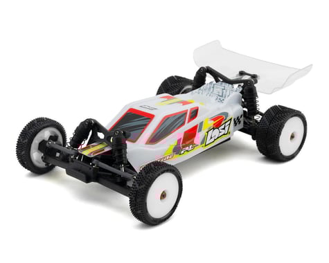 Micro Spiker Pre-Mounted Front and Rear Carpet Tires for Losi® Micro-B (White)