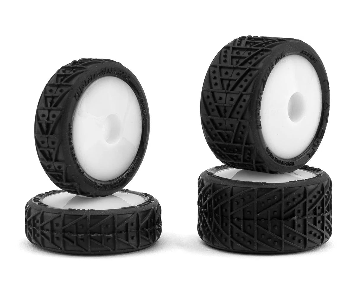 Clay Bar Pre-Mounted Front and Rear Clay Tires for Losi® Micro-B™ (White)