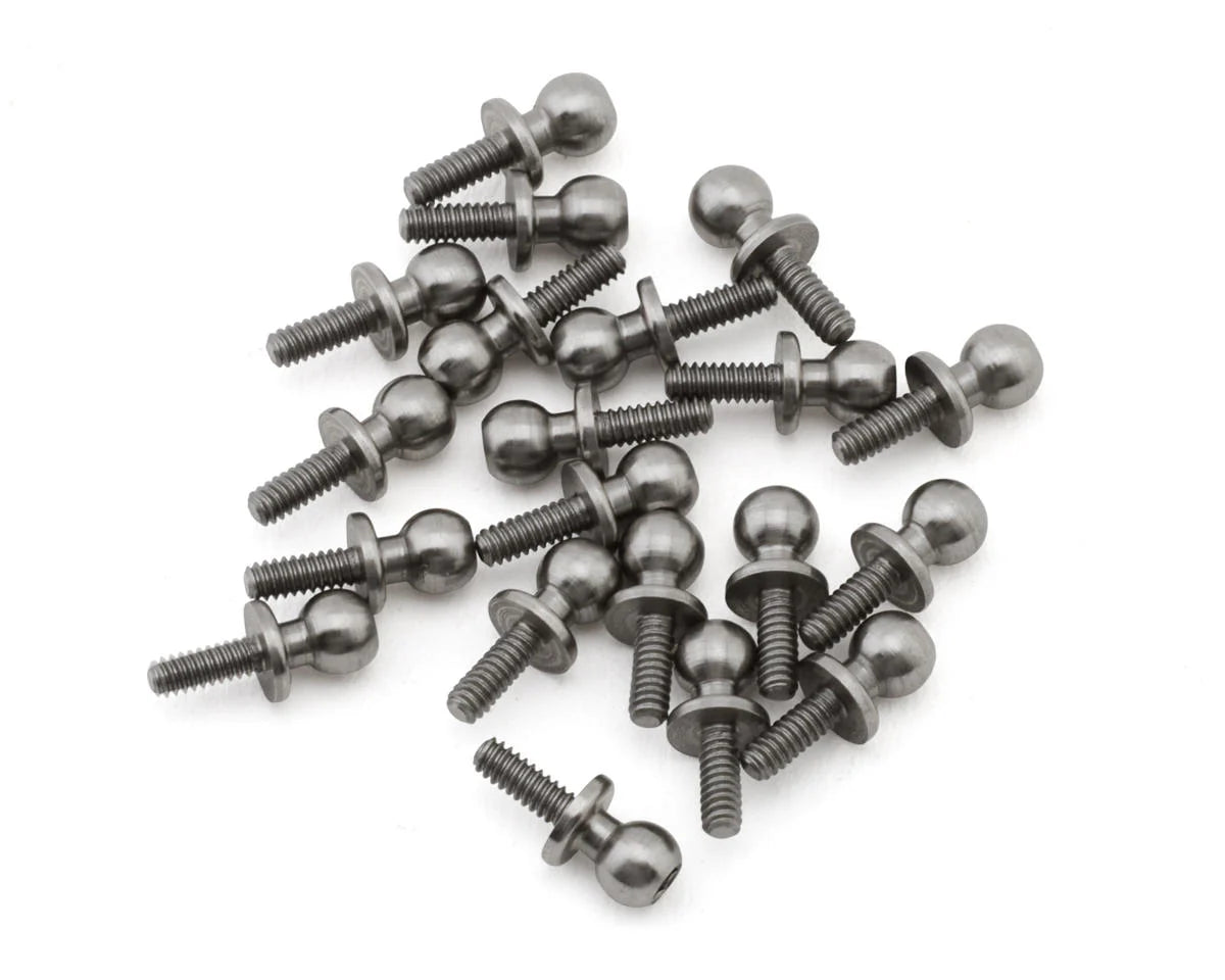 Stainless Steel Ball Studs w/Hex Drive for Losi® Micro-B™ (20)