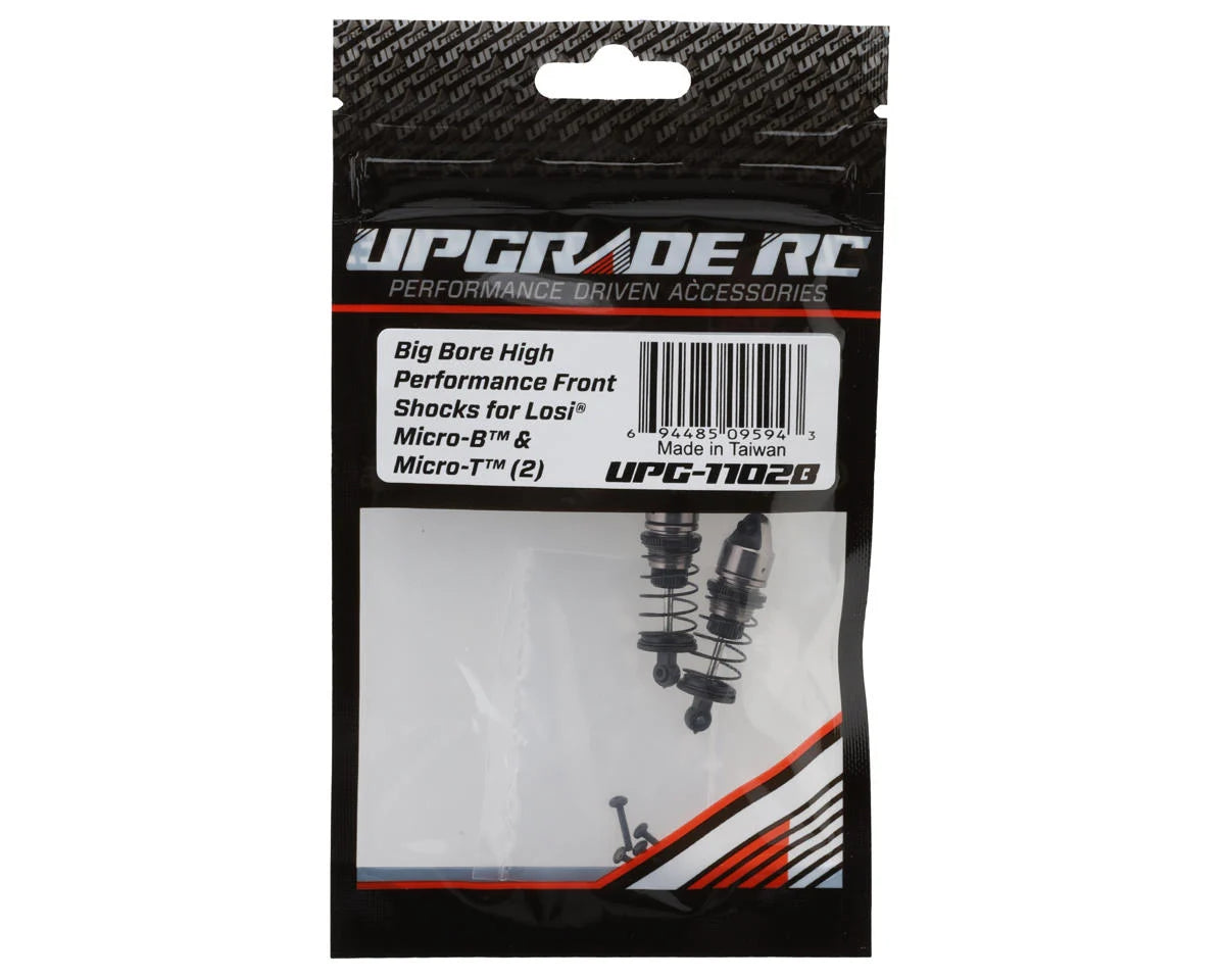 Big Bore High Performance Front Shocks For Losi Micro-B & Micro-T (x2)