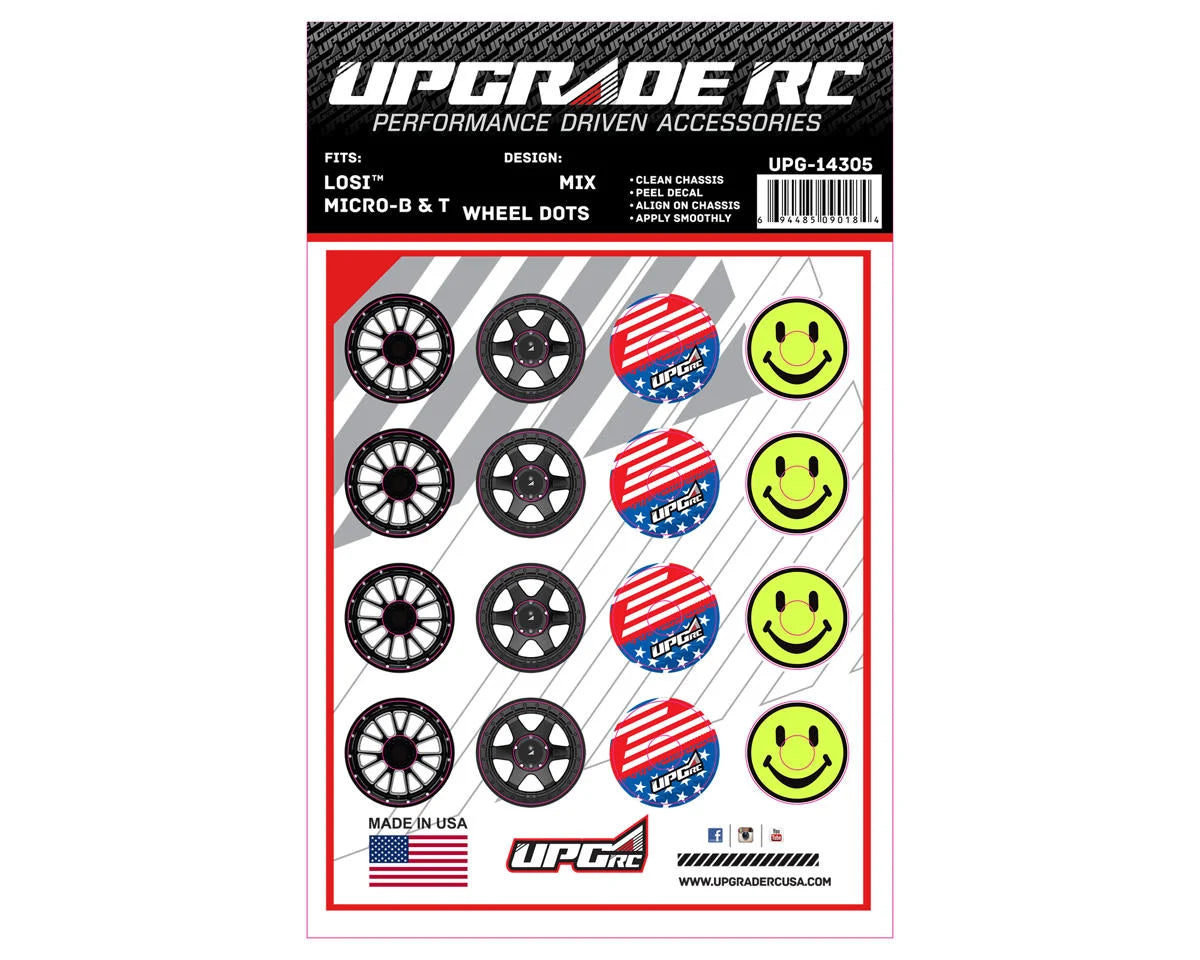 Wheel Dots for Losi® Micro-B & T (Mix)
