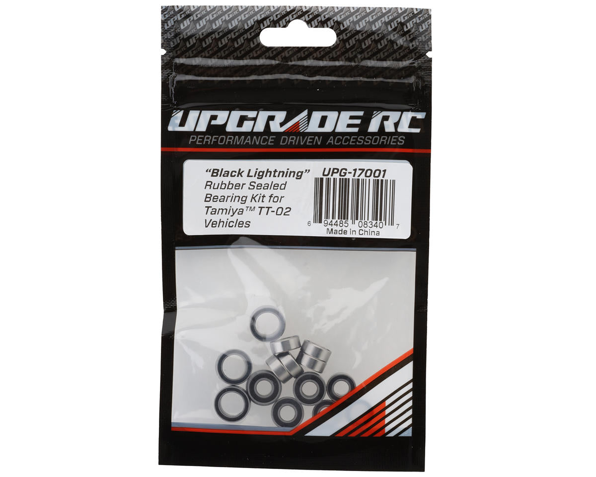 "Black Lightning" Rubber Sealed Bearing Kit for Tamiya TT-02