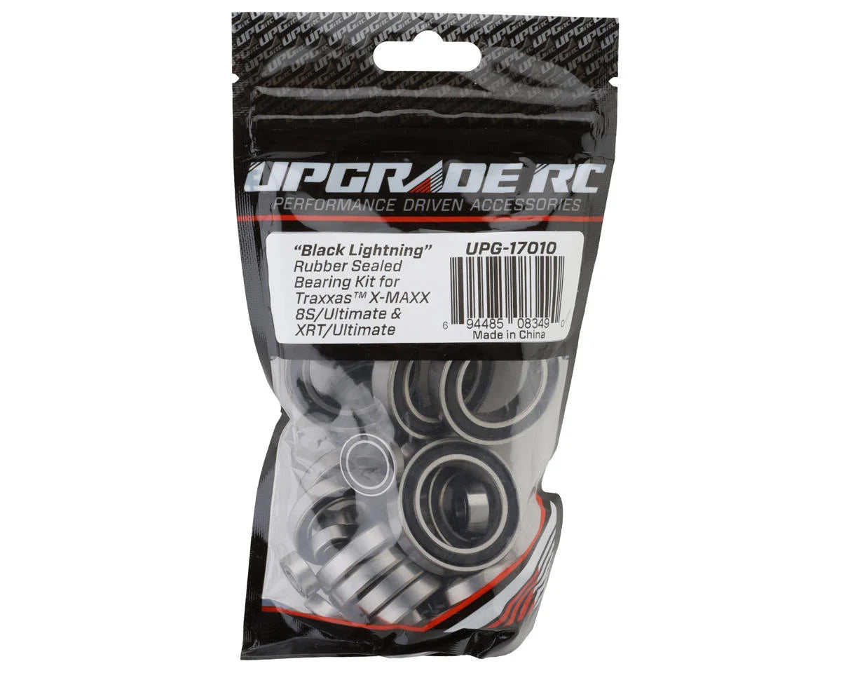 "Black Lightning" Rubber Sealed Bearing Kit for Traxxas® 8S X-Maxx®/XRT® Ultimate