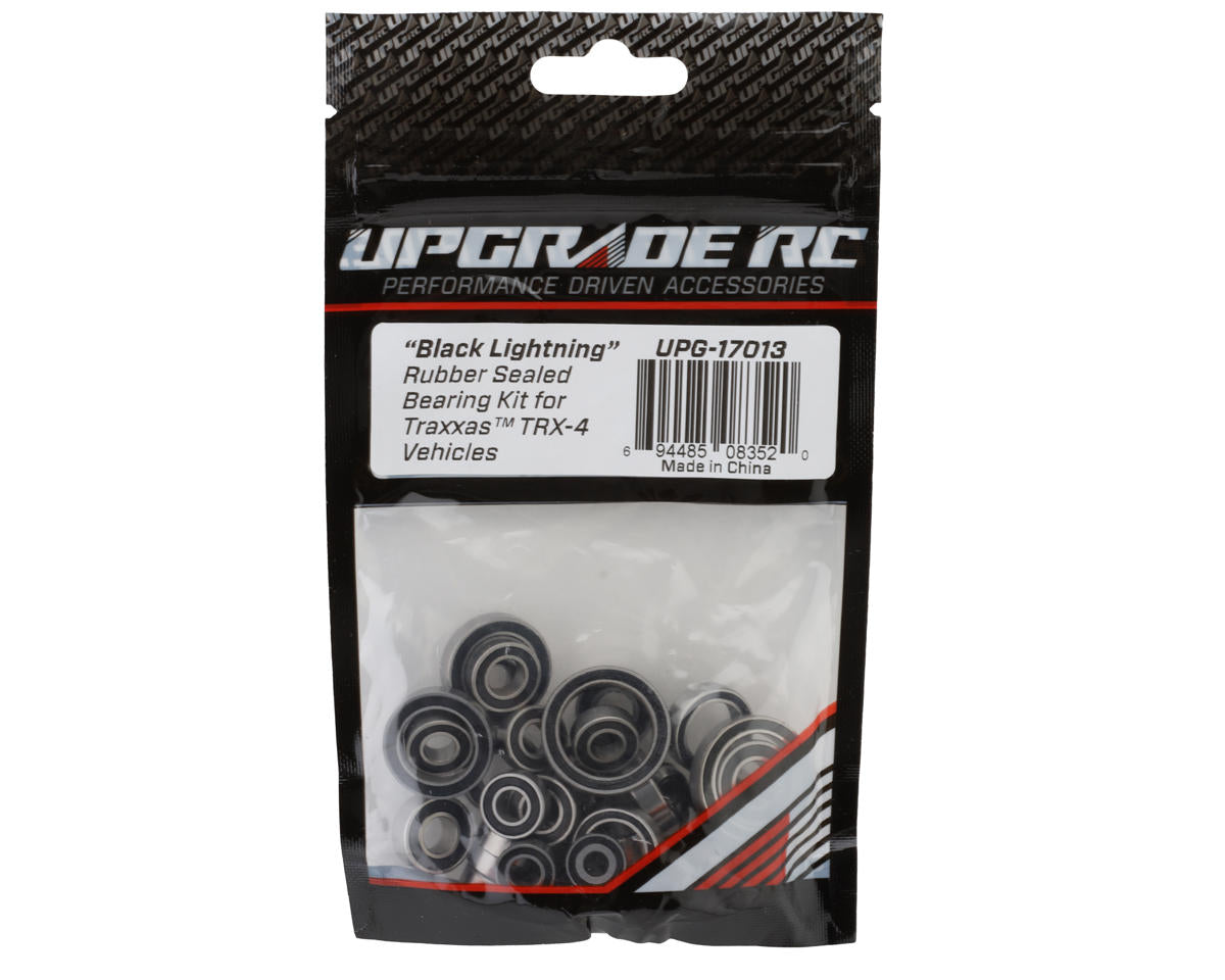 "Black Lightning" Rubber Sealed Bearing Kit for TRX-4