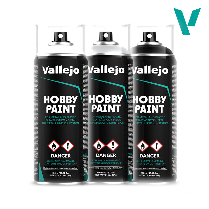 Acrylic Spray Primers (400ml) (Choose Your Colour)