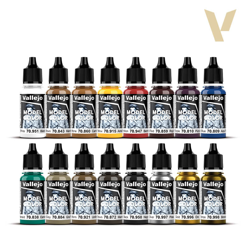 Medieval Model Color Paint Set