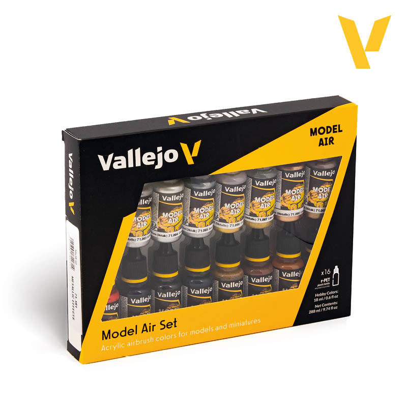 Metallic Effects Model Air Paint Set
