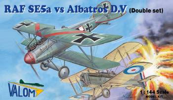 VLM14418   —  1/144 RAF SE5A vs Albatros D.V (Four kits)