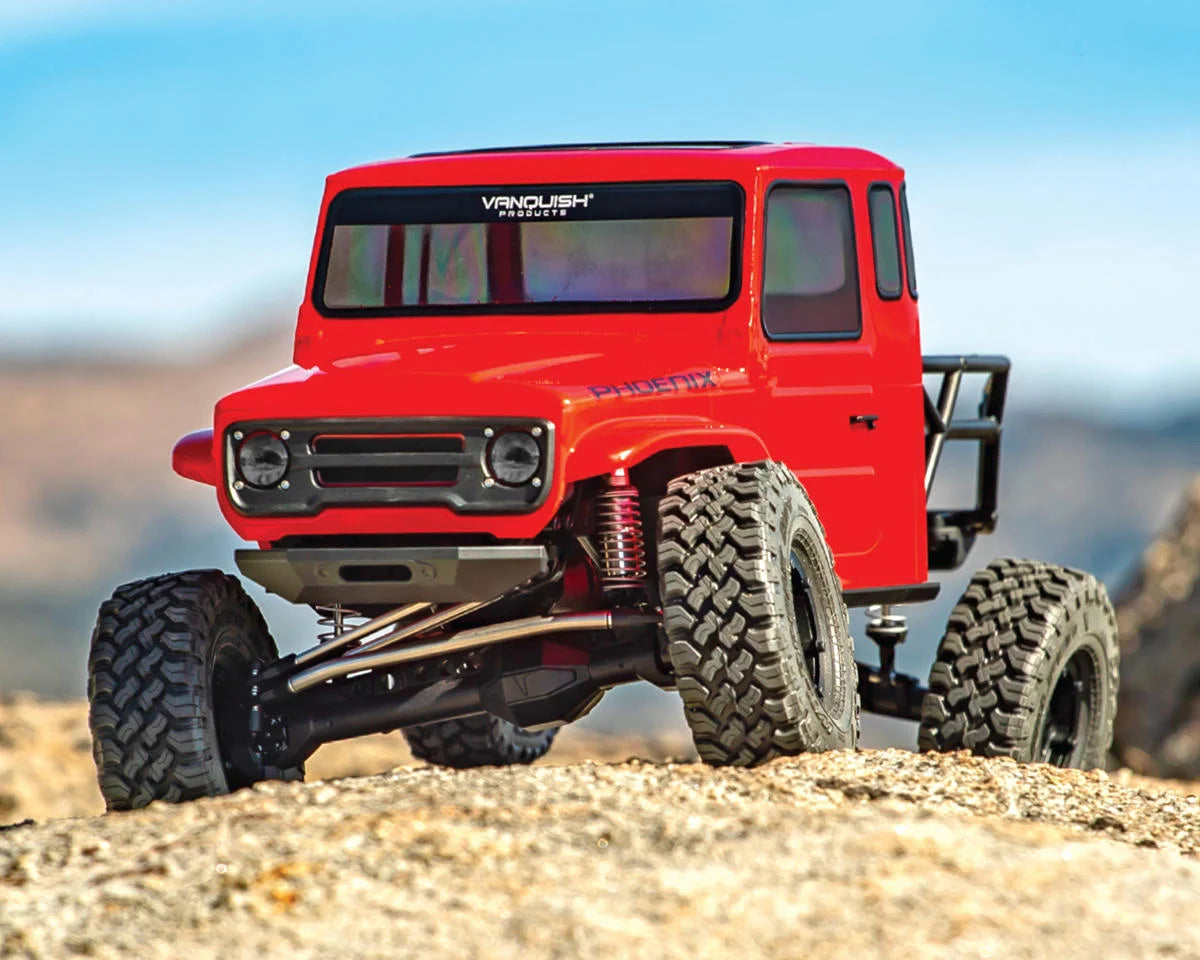 Vanquish VS4-10 Phoenix Straight Axle RTR Rock Crawler (Red)