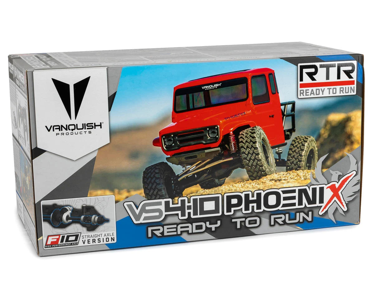 Vanquish VS4-10 Phoenix Straight Axle RTR Rock Crawler (Grey)