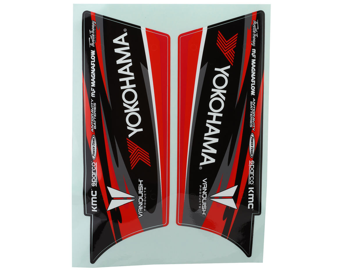 H10 Optic Body Panel Set (Black/Yokohama) w/Decals