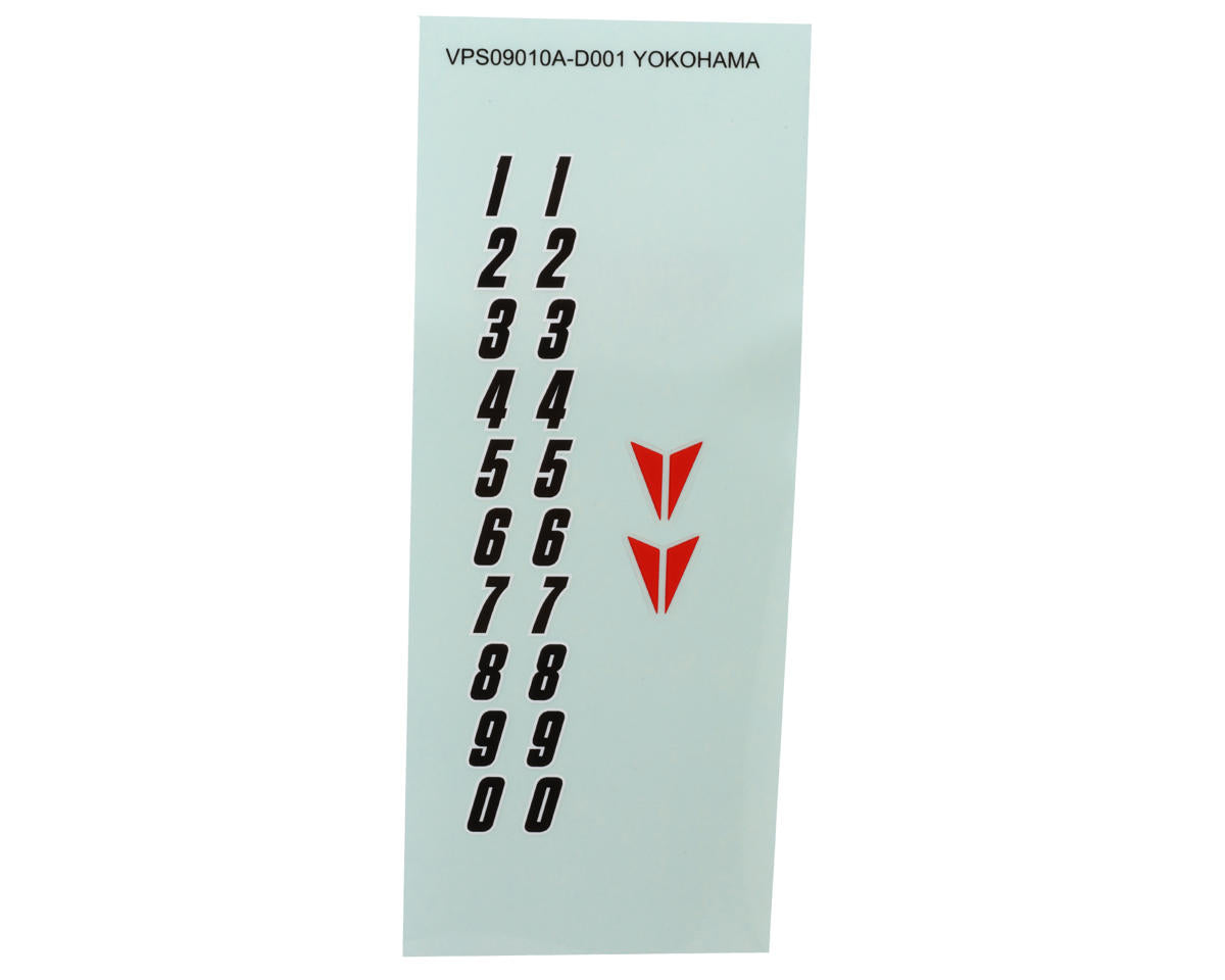 H10 Optic Body Panel Set (Black/Yokohama) w/Decals
