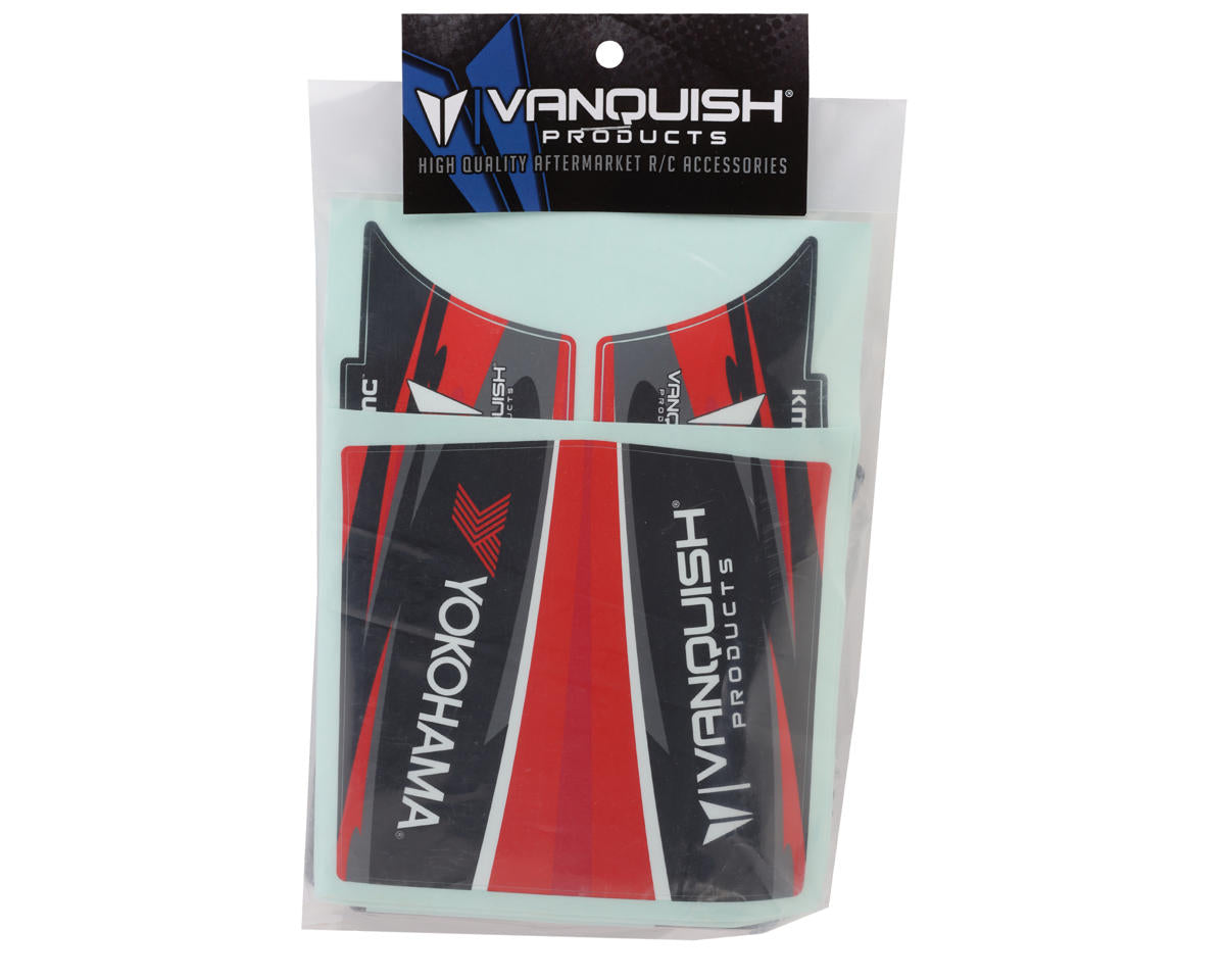 H10 Optic Body Panel Set (Black/Yokohama) w/Decals