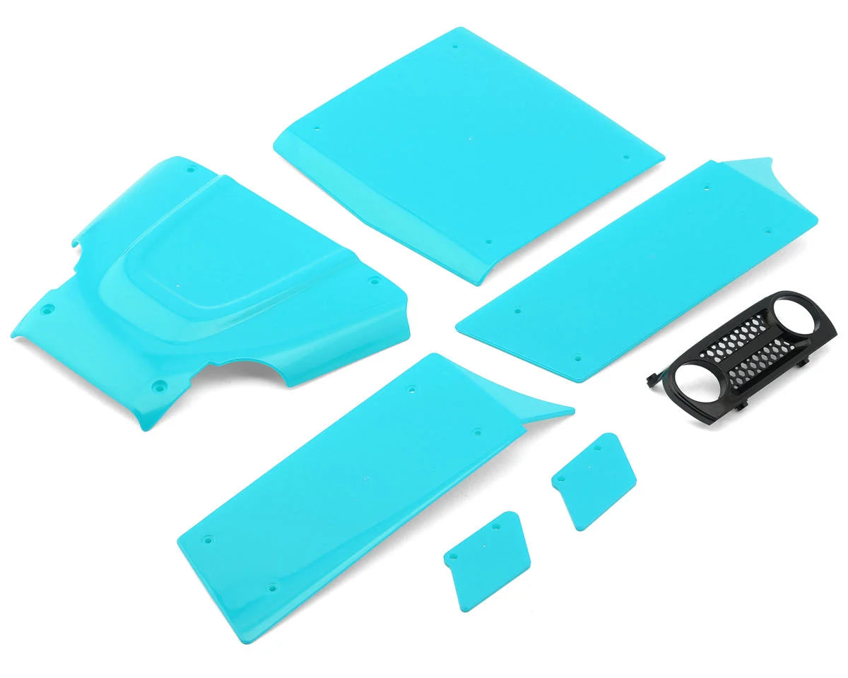 H10 Optic Body Panel Set (Teal/Throttle Therapy) w/Decals