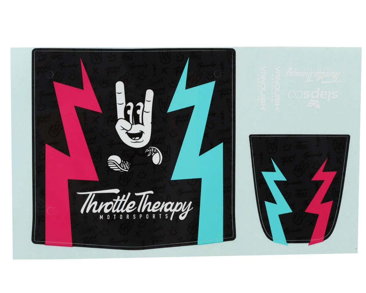 H10 Optic Body Panel Set (Teal/Throttle Therapy) w/Decals