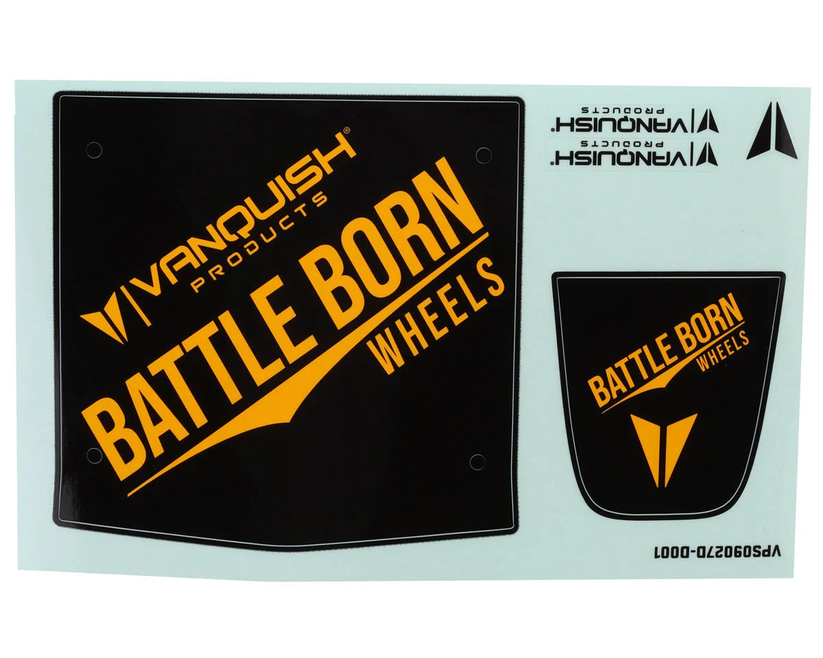 H10 Optic Body Panels Set (Teal/Throttle Therapy) w/Decals
