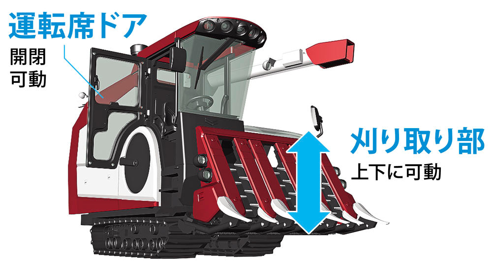 1/35 Yanmar Combine Yh6115 (WM07)