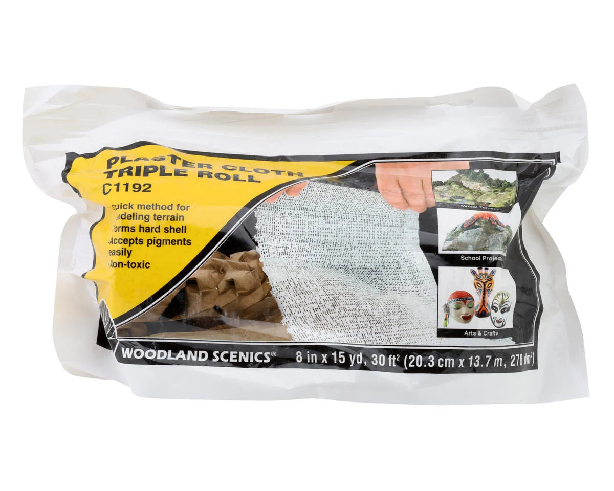Plaster Cloth, Triple Roll 8" x 45"
