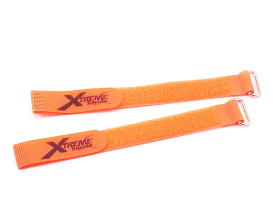 1" x 12" Battery Straps (Orange) (x2)