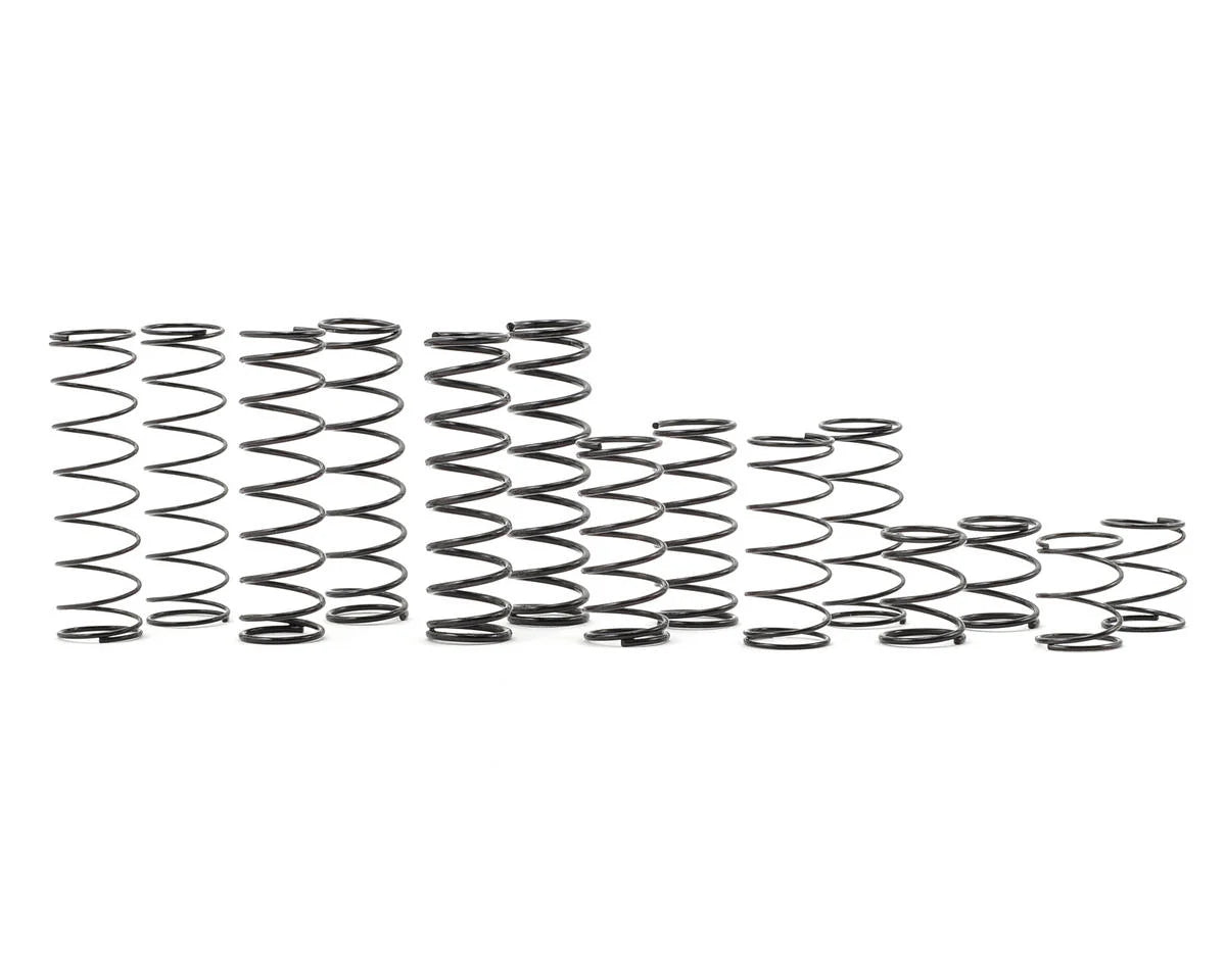 Aluminum Desert Lizard Two Stage Internal Spring Shocks (Black) (2) (90mm)