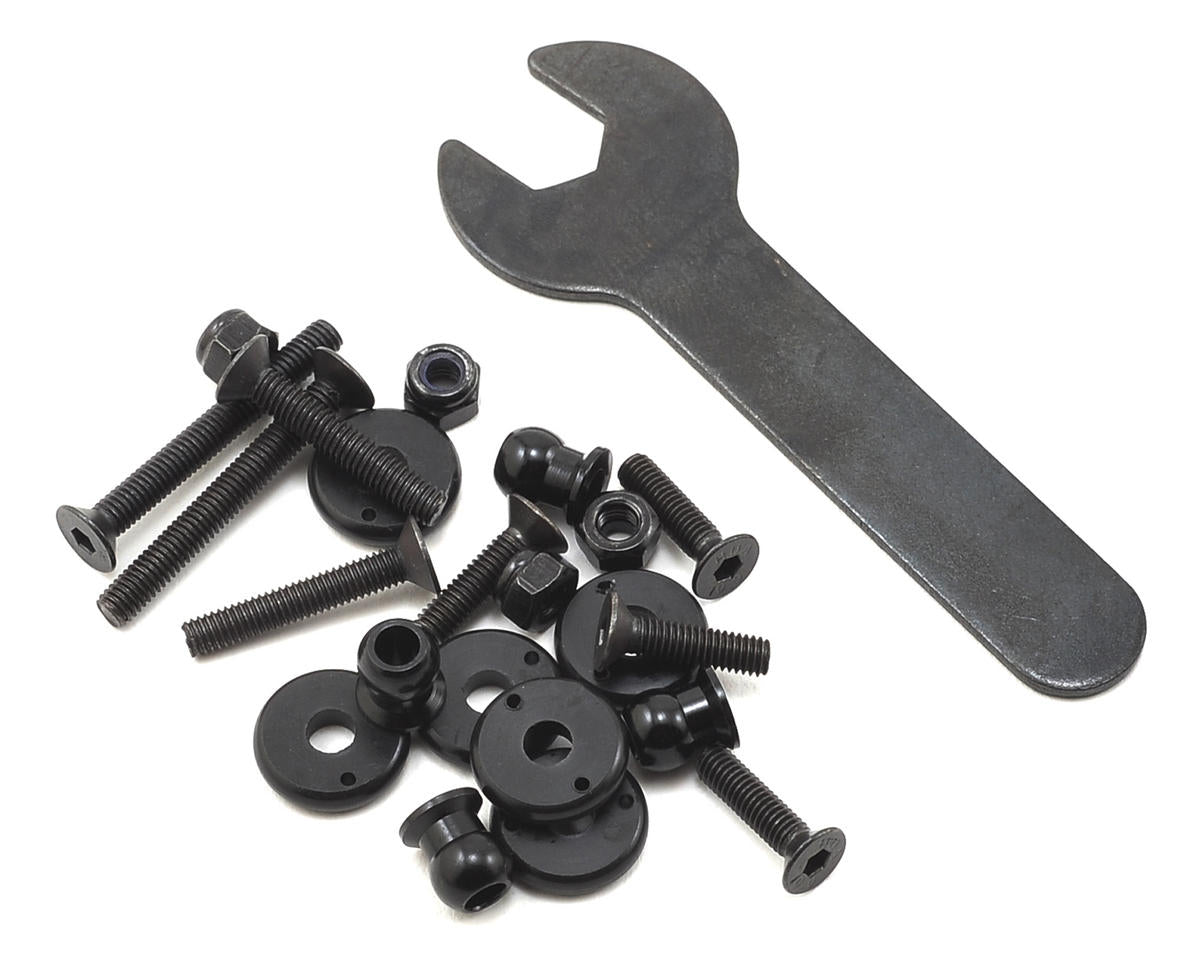 Aluminum Desert Lizard Two Stage Internal Spring Shocks (Black) (2) (90mm)