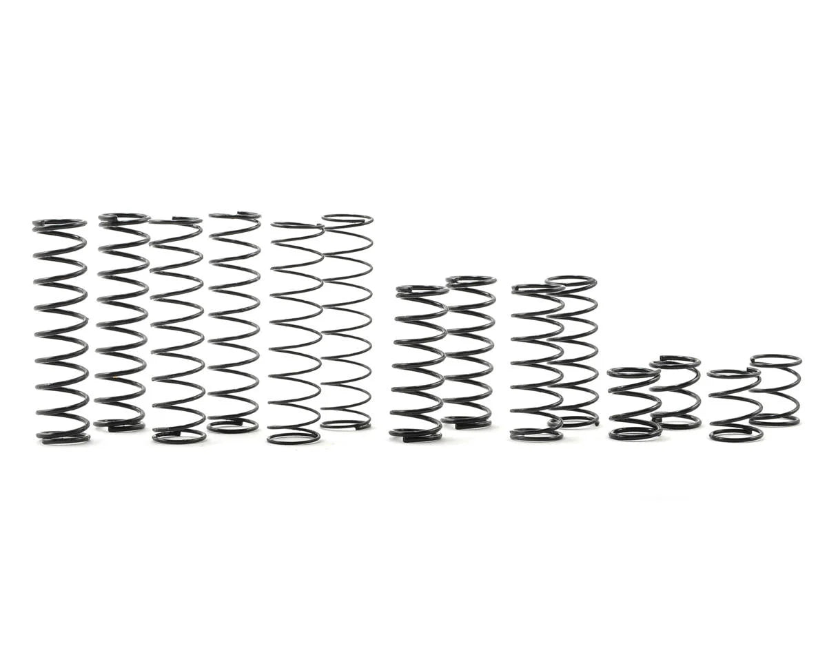 Aluminum Desert Lizard Two Stage Internal Spring Shocks (Green) (2) (100mm)