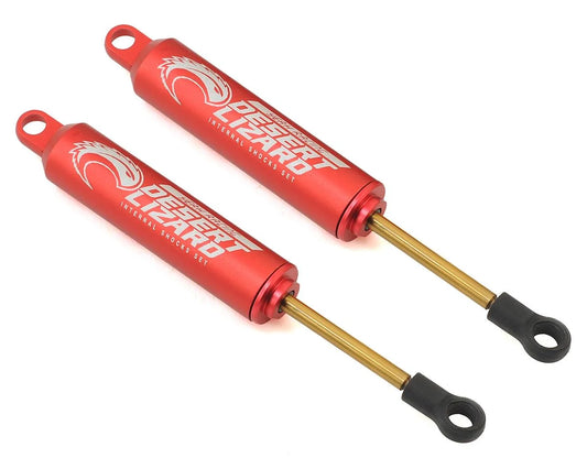 100mm Desert Lizard Two Stage Internal Shock (2) (Red)