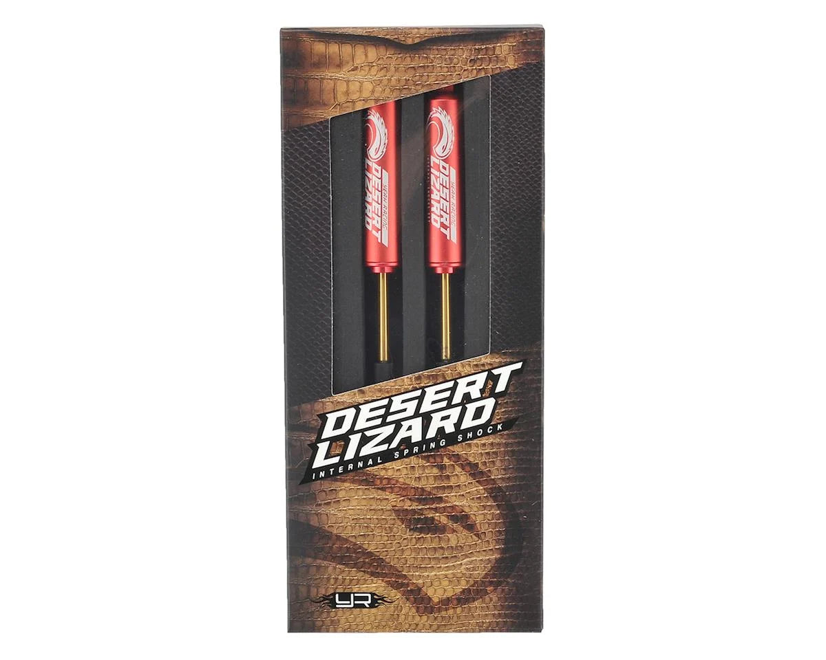 100mm Desert Lizard Two Stage Internal Shock (2) (Red)