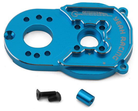 Tamiya MB-01/BT-01 Aluminum Motor Mount (Blue)