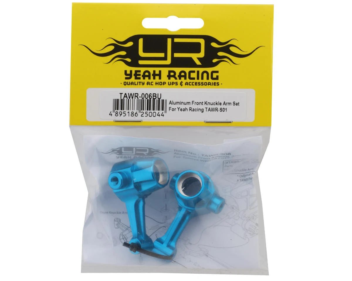 G601/GF01 Aluminum Front Steering Knuckles (Blue) (x2)