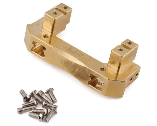 TRX-4/TRX-6 High Mass Brass Front Bumper/Servo Mount (117g)