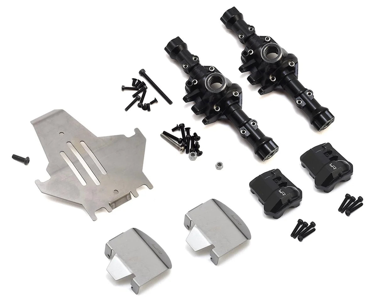 TRX-4 Full Metal Front & Rear Axle Housing Set