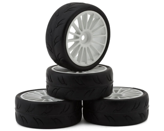 Zero-Max S01 1/10 Touring Car Pre-Mounted (x4)