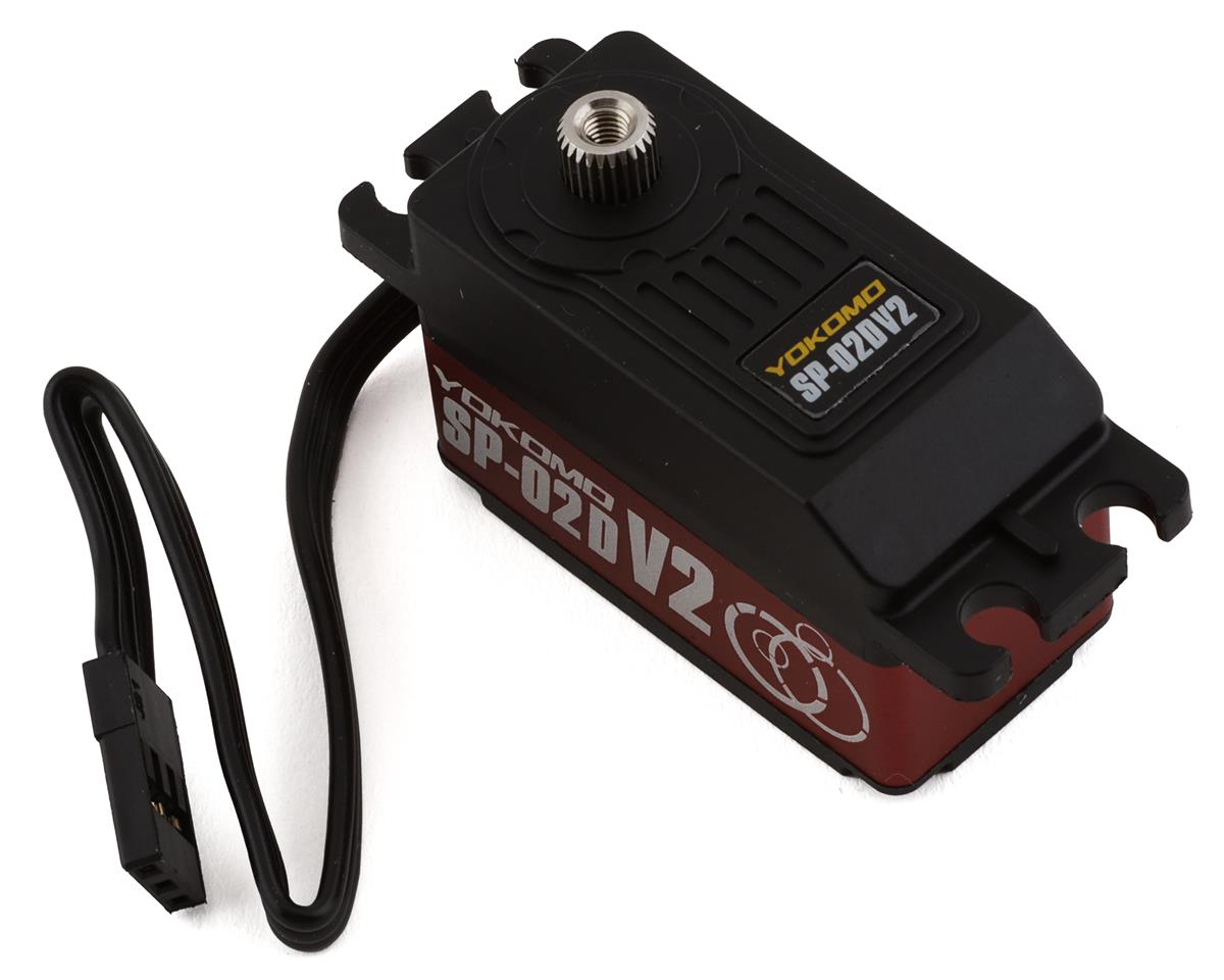 SP-02 D V2 Programable Brushless Drift Servo (Red)
