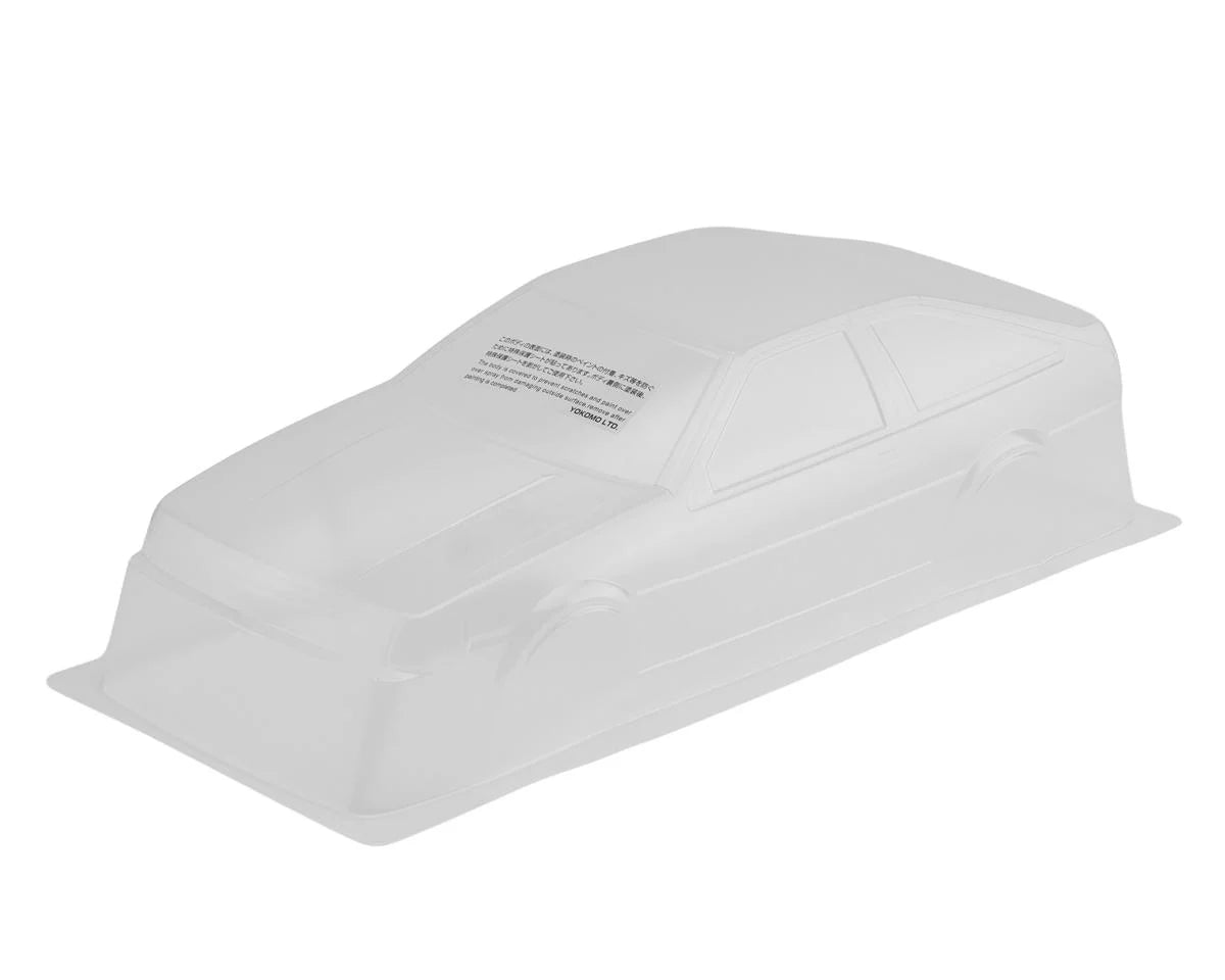 1/10 Toyota Corolla Levin AE86 3-Door Drift Body (Clear)