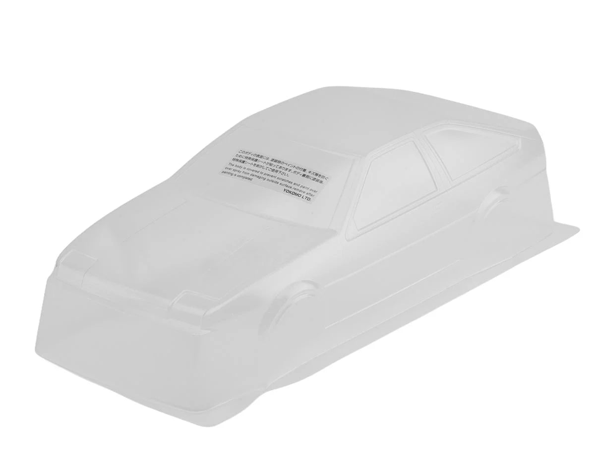 1/10 Toyota Sprinter Trueno AE86 3-Door Drift Body (Clear)