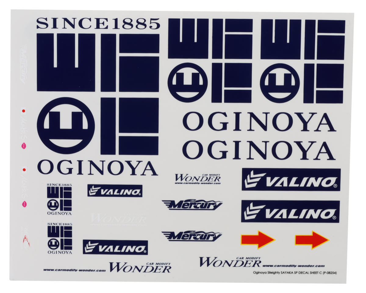 Oginoya Sayaka Special 180SX 1/10 Drift Body Set (Clear)