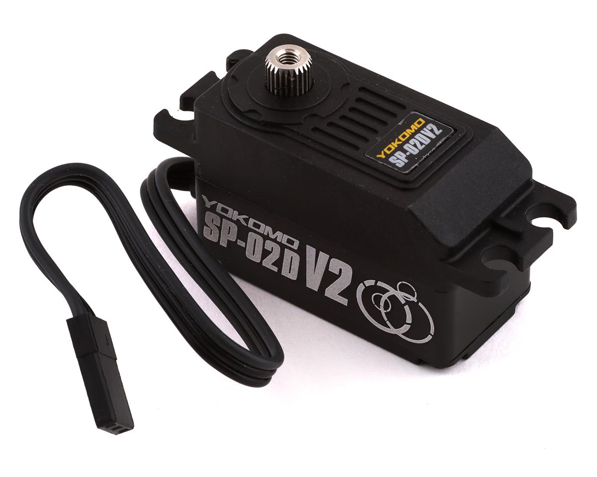 SP-02D V2 RWD Digital Low Profile Drift Servo (Black)