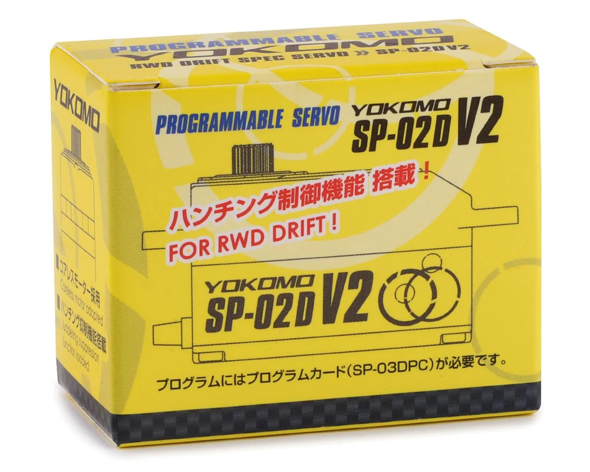 Yokomo SP-02D V2 RWD Digital Low Profile Drift Servo (Black)