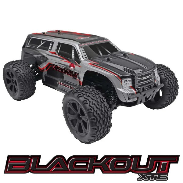 Blackout 1 10 Brushed Elelectric Monster Truck GREY SUV Chris s House