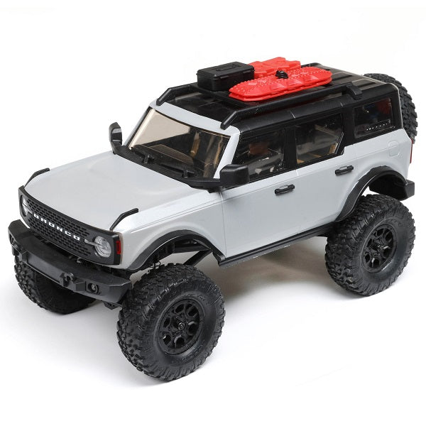 1/24 SCX24 2021 Ford Bronco 4WD Truck Brushed RTR, WHITE