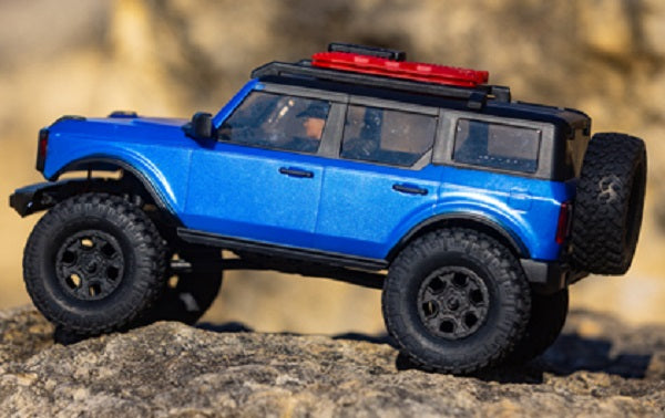 1/24 SCX24 2021 Ford Bronco 4WD Truck Brushed RTR, BLUE – Chris's