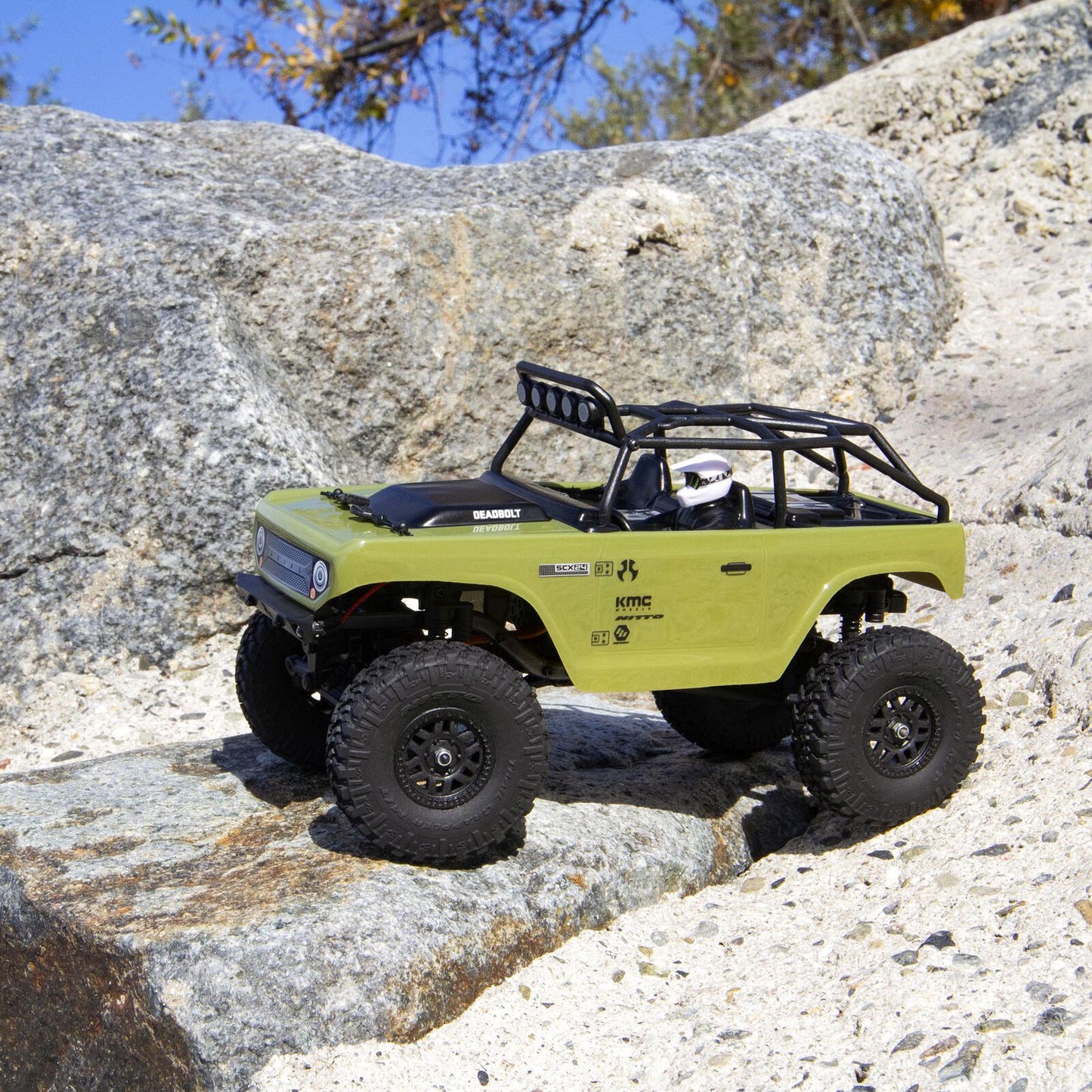 Axial SCX24 Deadbolt GREEN