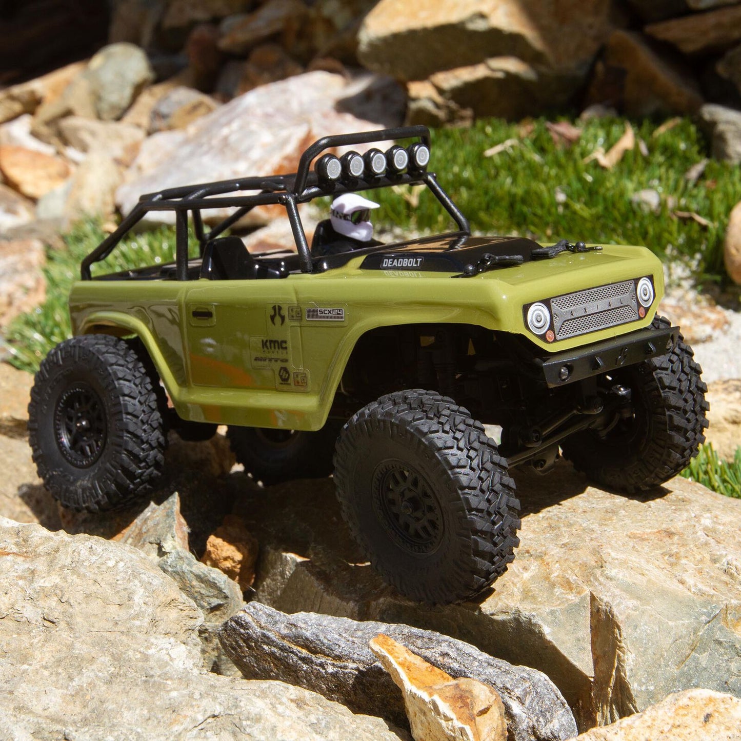 Axial SCX24 Deadbolt GREEN