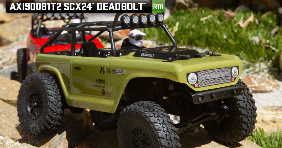 Axial SCX24 Deadbolt GREEN