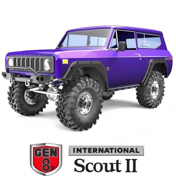 Redcat Gen8 V2 Rock Crawler - 1:10 International Harvester Scout II - PURPLE